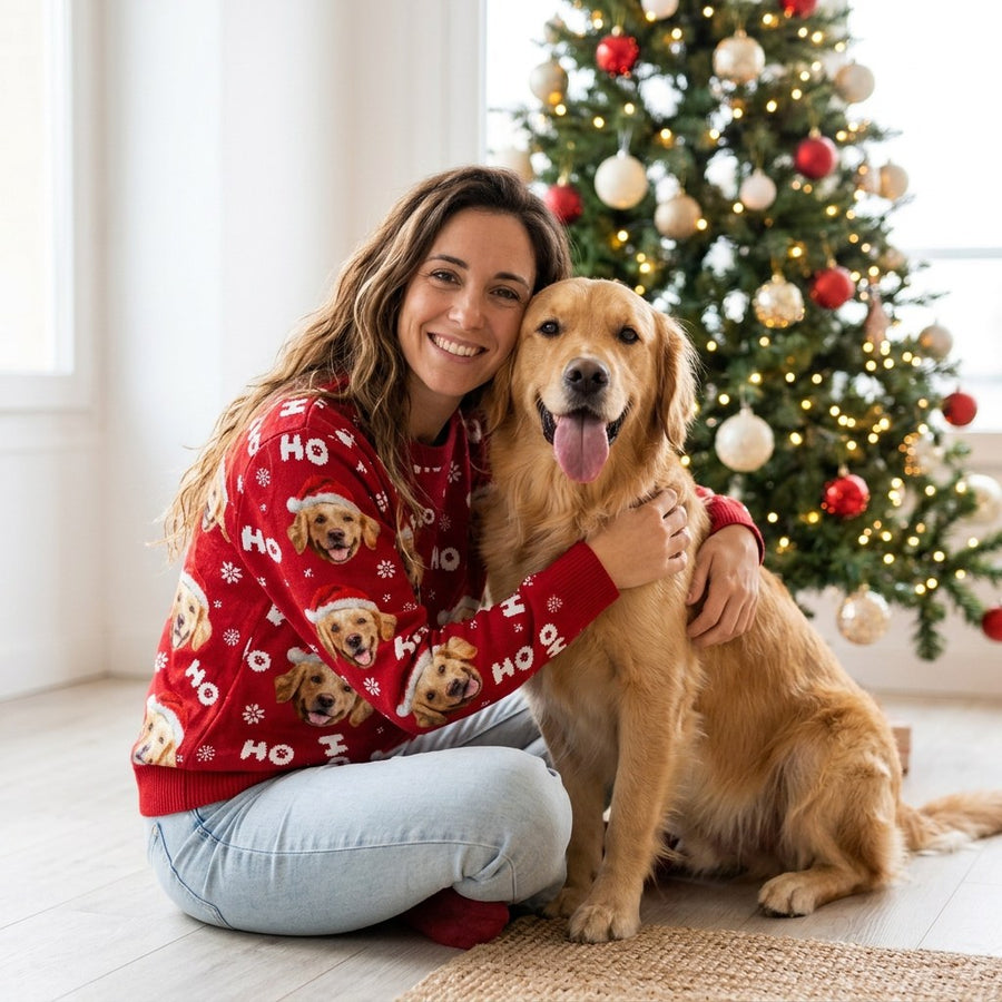 Jersey navideño con tu foto